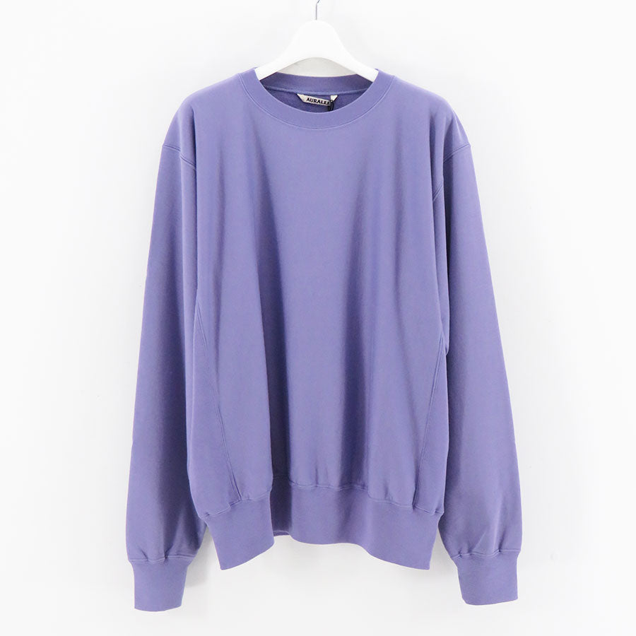 【AURALEE/オーラリー】<br>ELASTIC HIGH GAUGE SWEAT P/O <br>A24AP02NU