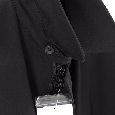 【Y's for men/ワイズフォーメン】<br>WOOL GABARDINE COAT WITH STAND FRONT COLLAR <br>ML-C03-103