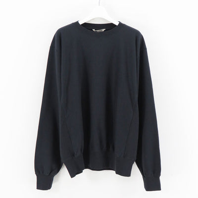 【AURALEE/オーラリー】<br>ELASTIC HIGH GAUGE SWEAT P/O <br>A24AP02NU