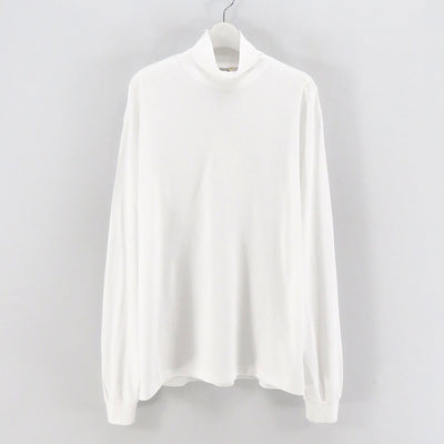 【AURALEE/オーラリー】<br>SEAMLESS HI NECK L/S TEE <br>A00T03ST