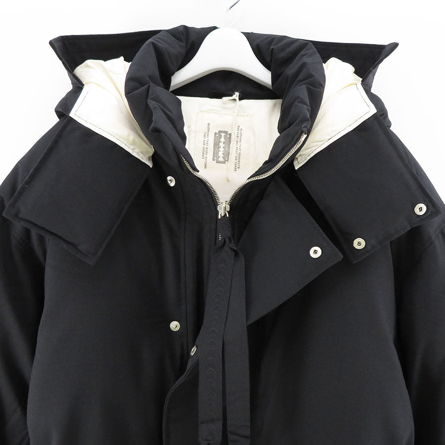 【TANAKA/タナカ】<br>THE DOWN COAT (BLACK) <br>ST-147