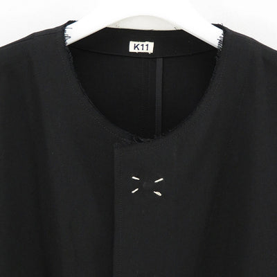 【KHOKI/コッキ】<br>No collar jacket <br>24fw-jk-08