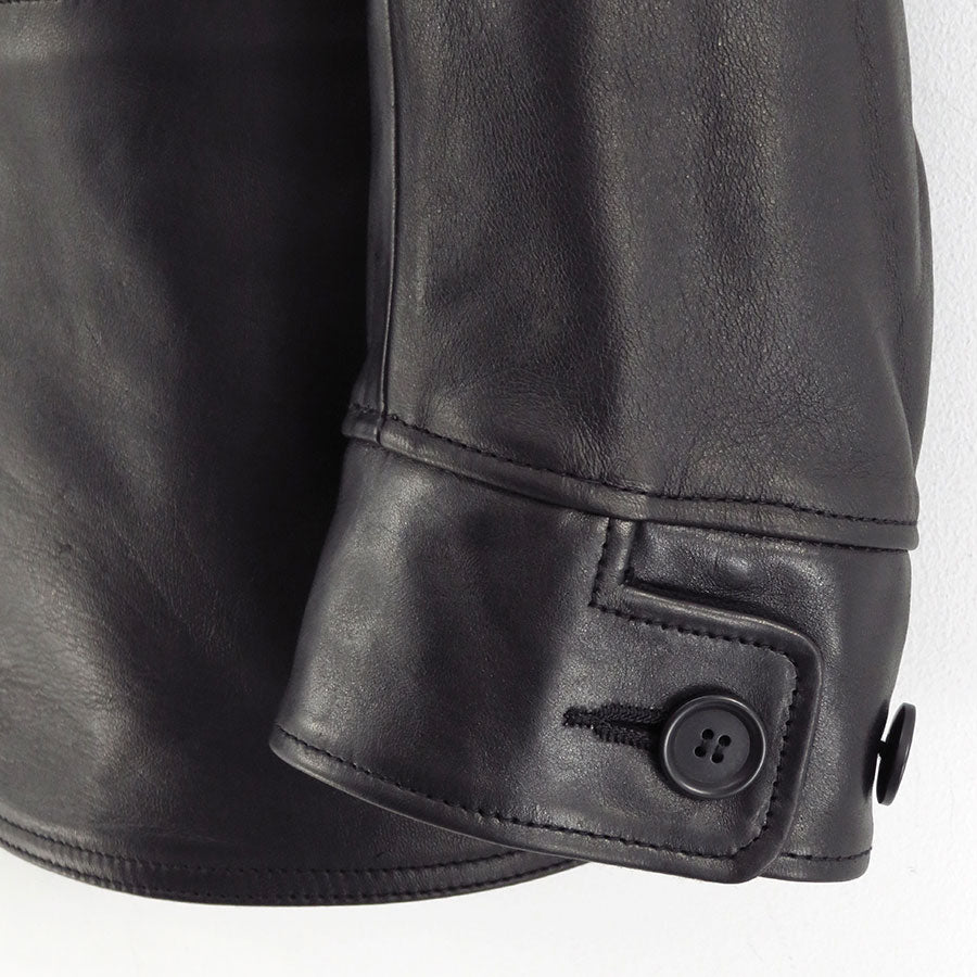 【Y's for men×MASSES】<br> HORSE LEATHER CAR COAT <br>ML-C90-706