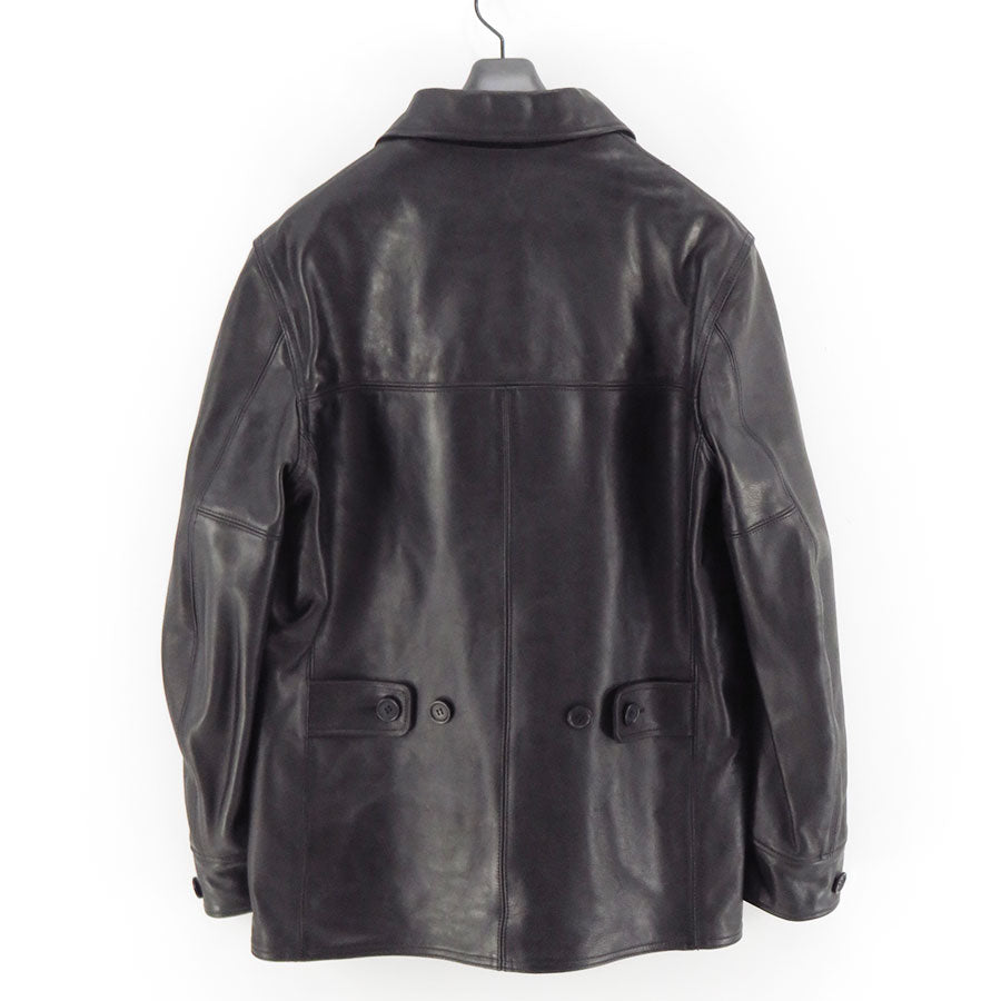 【Y's for men×MASSES】<br> HORSE LEATHER CAR COAT <br>ML-C90-706