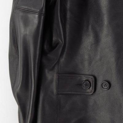 【Y's for men×MASSES】<br> HORSE LEATHER CAR COAT <br>ML-C90-706