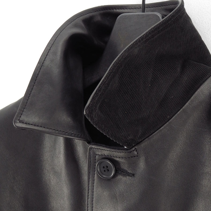 【Y's for men×MASSES】<br> HORSE LEATHER CAR COAT <br>ML-C90-706
