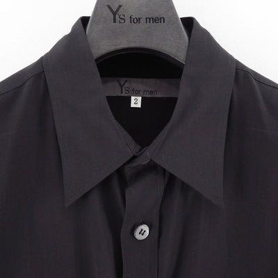 【Y's for men/ワイズフォーメン】<br>CELLULOSE LAWN DOUBLE-POCKET SHIRT <br>ML-B08-201