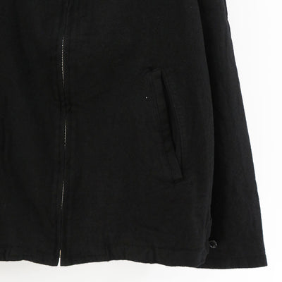 【KHOKI/コッキ】<br>Washed wool zip up jacket <br>24fw-jk-09