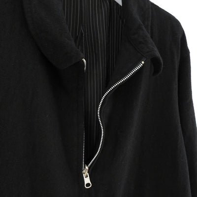 【KHOKI/コッキ】<br>Washed wool zip up jacket <br>24fw-jk-09