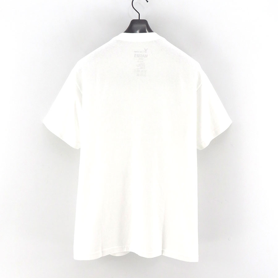 【Y's for men×MASSES】<br> COTTON SINGLE PRINT ROUND NECK SHORT SLEEVE T <br>ML-T72-990