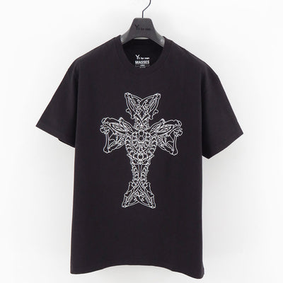 【Y's for men×MASSES】<br> COTTON SINGLE PRINT ROUND NECK SHORT SLEEVE T <br>ML-T75-990