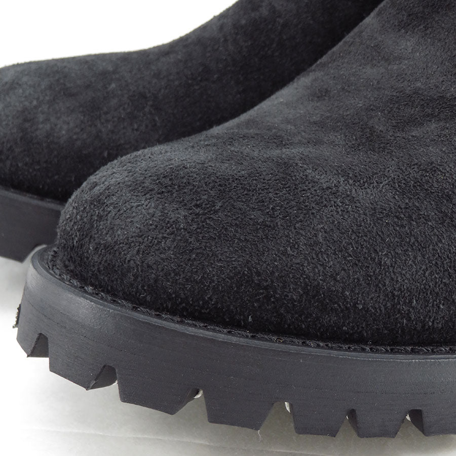 【Y's for men×MASSES】<br> VELOUR/ FULL GRAIN ENGINEER BOOTS TWO TONE <br>ML-E91-771