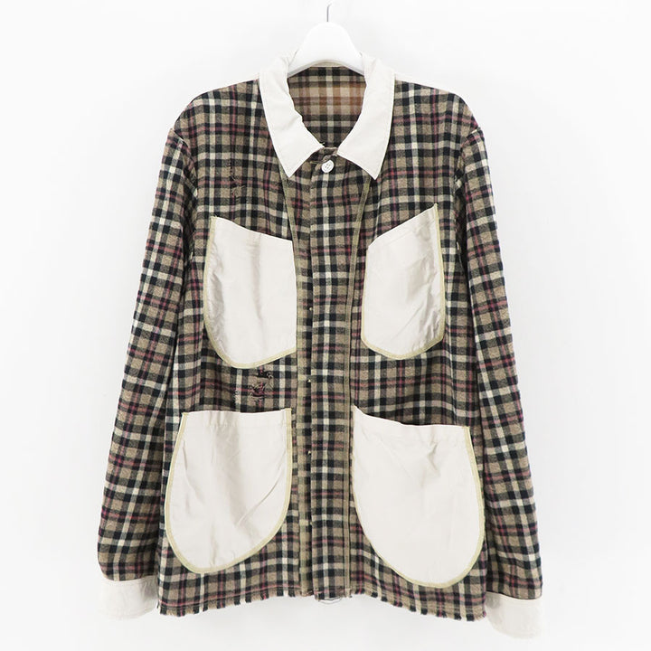 KHOKI/コッキ】Vintage finished reversible shirt 24fw-b-03の通販 「ONENESS ONLINE  STORE」