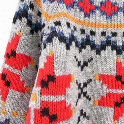 【KHOKI/コッキ】<br>Nordic sweater <br>24fw-k-05