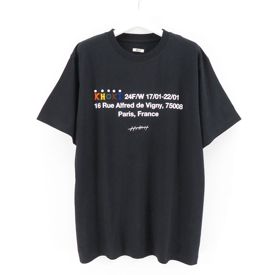 【KHOKI/コッキ】<br>STAFF T-shirt 24FW <br>24fw-t-03