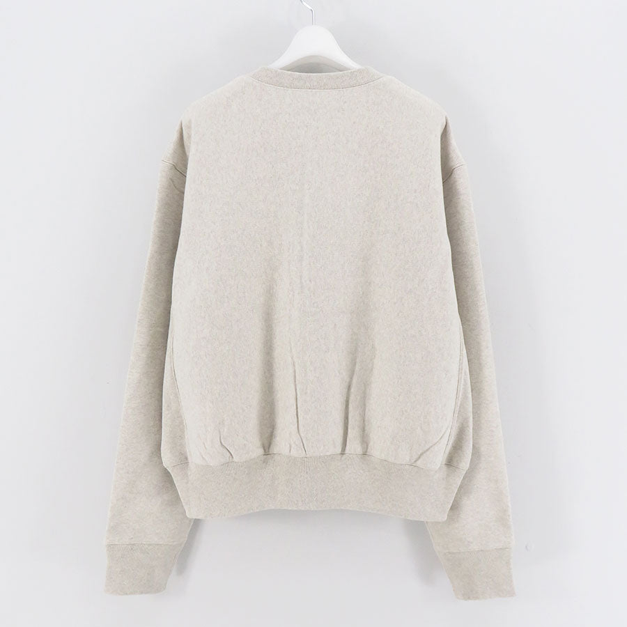 【KHOKI/コッキ】<br>Sweat cardigan <br>24fw-t-05