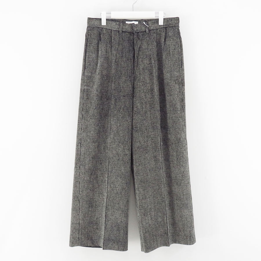 【REVERBERATE/リバーバレイト】<br>TACKED TROUSERS <br>REV-25AW-TR05-CD