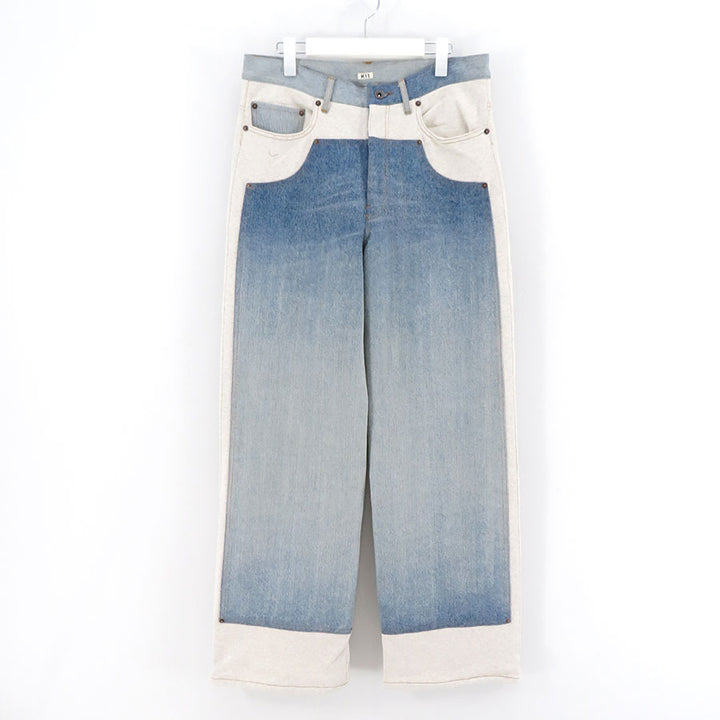 KHOKI/コッキ】Denim patched swat pants 24fw-p-03の通販 「ONENESS ONLINE STORE」