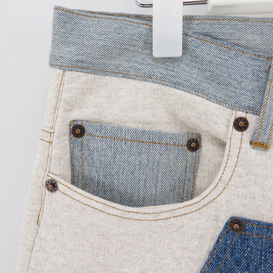 KHOKI/コッキ】Denim patched swat pants 24fw-p-03の通販 「ONENESS 