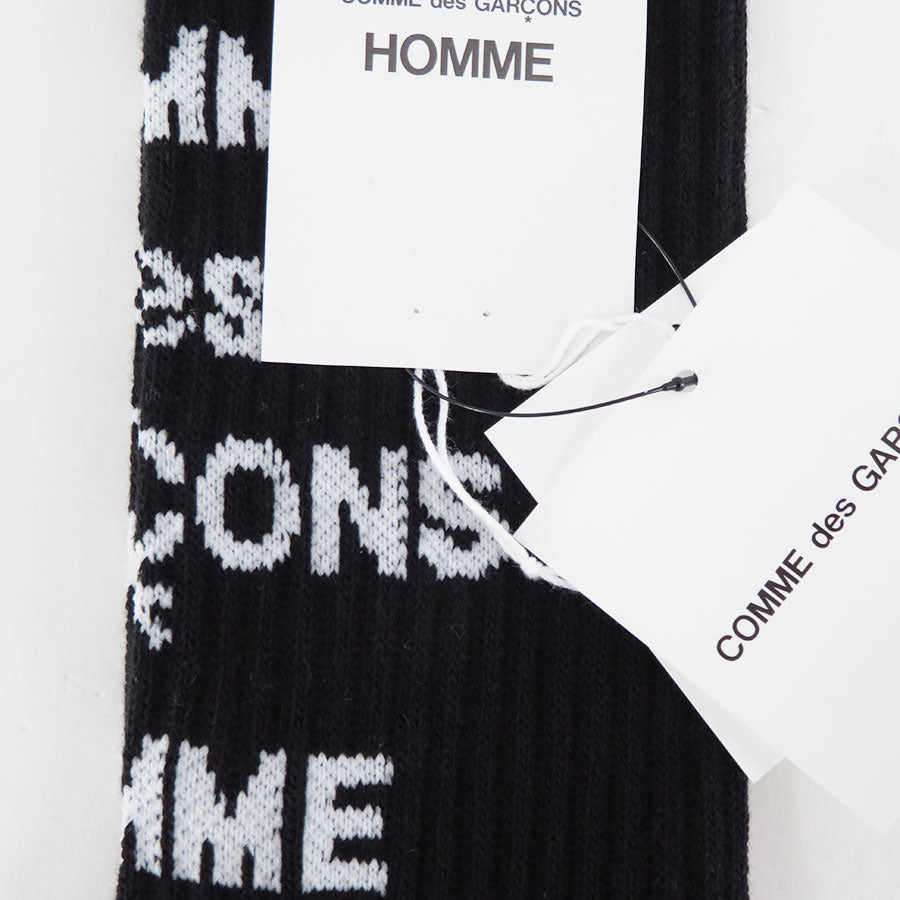 【COMME des GARCONS HOMME】<br>綿パイルソックス <br>HO-K501-051