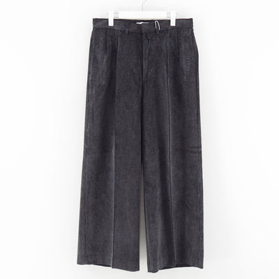【REVERBERATE/リバーバレイト】<br>TACKED TROUSERS <br>REV-25AW-TR05-CD