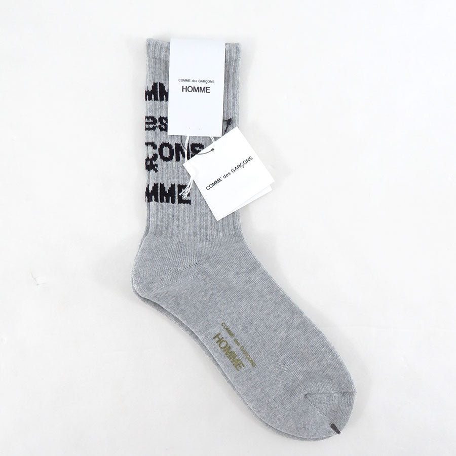 COMME des GARCONS HOMME コムデギャルソン オム 綿パイルロゴ