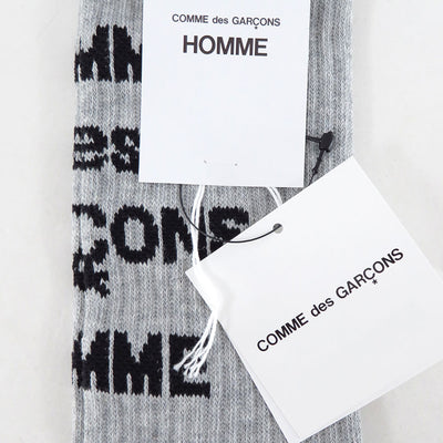 【COMME des GARCONS HOMME】<br>綿パイルソックス <br>HO-K501-051