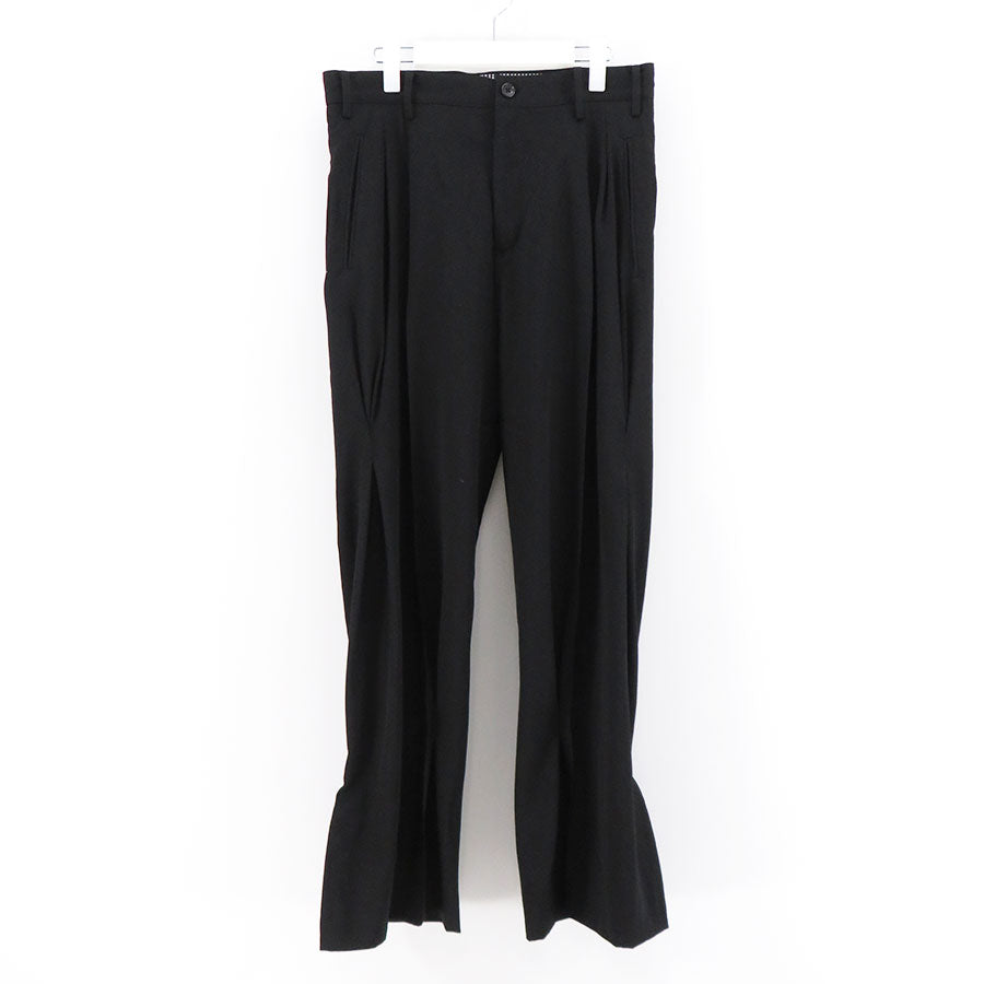 【KHOKI/コッキ】<br>Pleat-detail pants <br>24fw-p-06