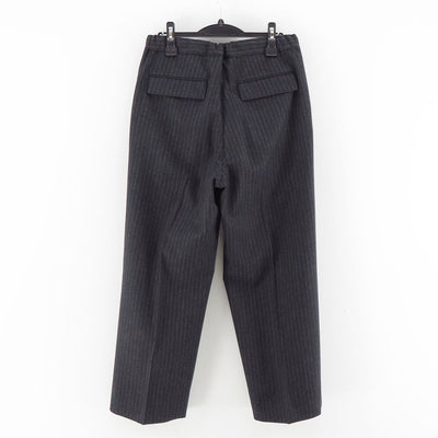 【THE RERACS/ザ・リラクス】<br>RERACS 2/54 COLLEGE FLANNEL THE EASY SLACKS WIDE (STRIPE) <br>25FW-REPT-262-2-J
