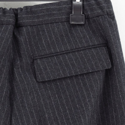 【THE RERACS/ザ・リラクス】<br>RERACS 2/54 COLLEGE FLANNEL THE EASY SLACKS WIDE (STRIPE) <br>25FW-REPT-262-2-J