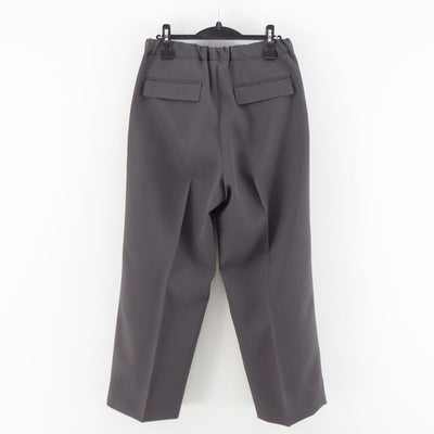 【THE RERACS/ザ・リラクス】<br>RERACS SUPER TWILL S+S THE EASY SLACKS WIDE (GUNMETAL GRAY) <br>25FW-REPT-262-J