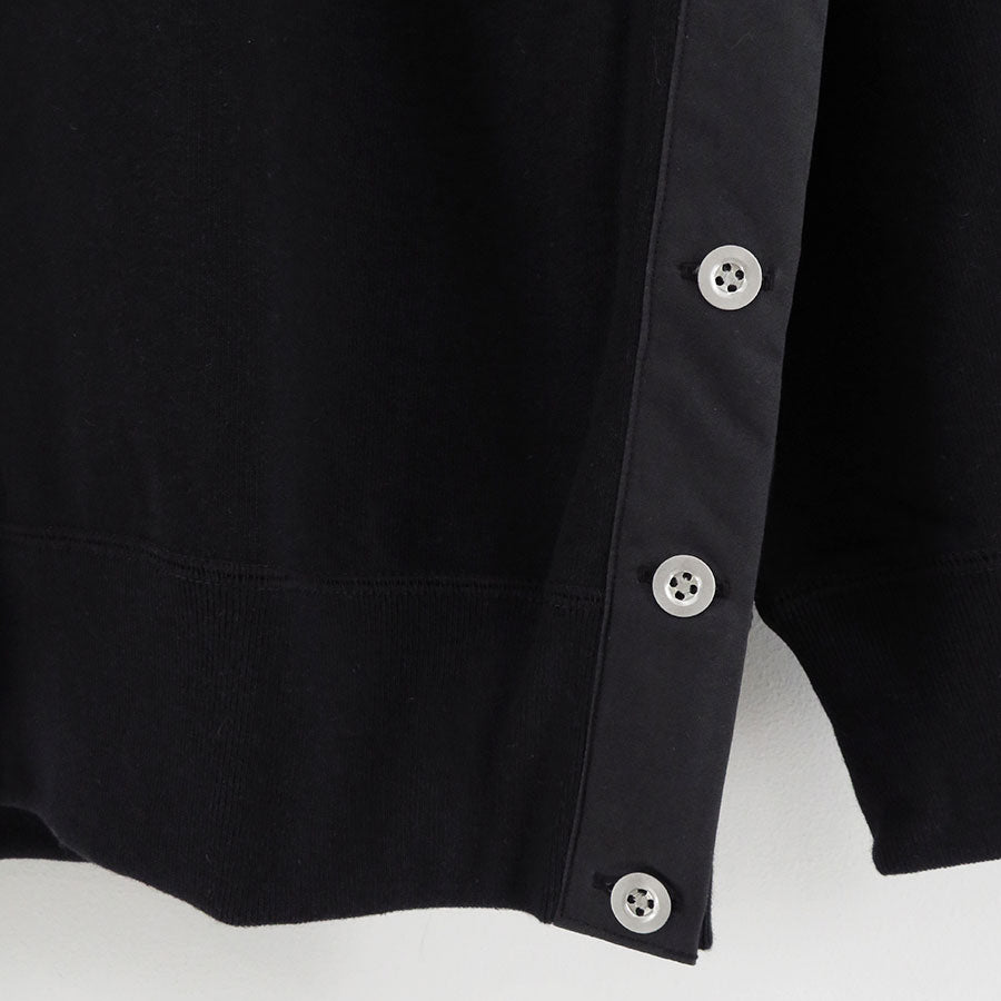 新品 23aw コムデギャルソンオム 綿裏毛起毛×エステルタッサー スウェットS COMME des GARCONS HOMME/コムデギャルソンオム】綿裏毛×綿