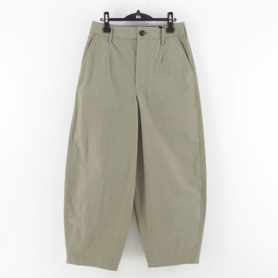 【THE RERACS/ザ・リラクス】<br>RERACS ROYAL BUFF CLOTH WIDE BALLEL PANTS (GREGE) <br>25FW-REPT-287-2-J