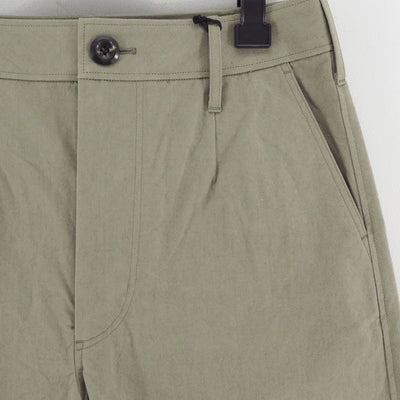 【THE RERACS/ザ・リラクス】<br>RERACS ROYAL BUFF CLOTH WIDE BALLEL PANTS (GREGE) <br>25FW-REPT-287-2-J