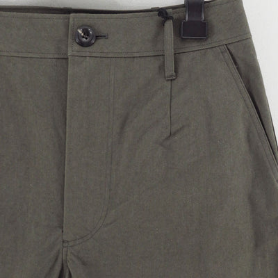 【THE RERACS/ザ・リラクス】<br>RERACS ROYAL BUFF CLOTH WIDE BALLEL PANTS (GREGE) <br>25FW-REPT-287-2-J