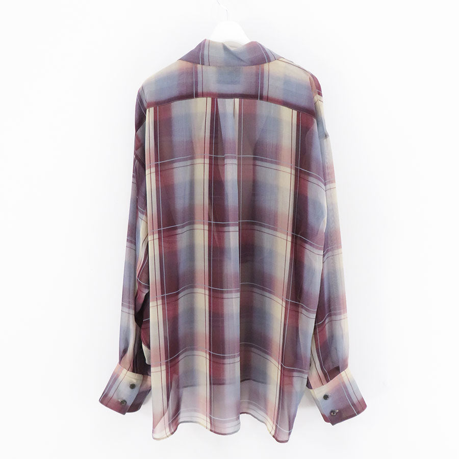 SUGARHILL/シュガーヒル】SHEER OMBRE BLOUSE 2411300506の通販 「ONENESS ONLINE STORE」