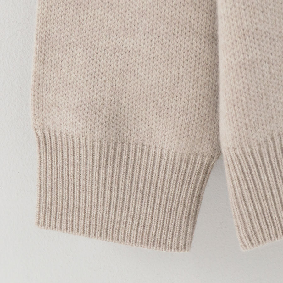【Graphpaper/グラフペーパー】<br>Gradient Dyed Wool Crew Neck Knit <br>GU253-80492