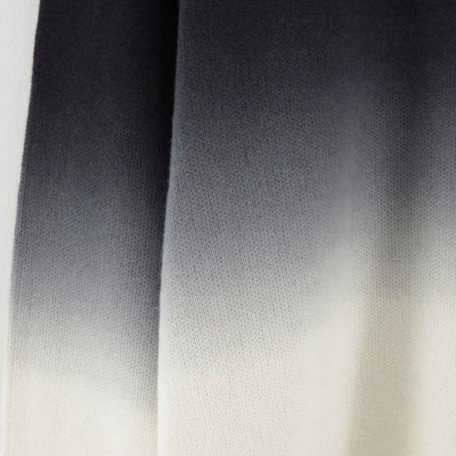 【Graphpaper/グラフペーパー】<br>Gradient Dyed Wool Crew Neck Knit <br>GU253-80492