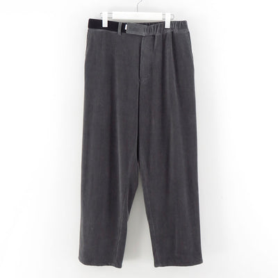 【Graphpaper/グラフペーパー】<br>Soft Knit Corduroy Wide Tapered Chef Pants <br>GM253-40212B