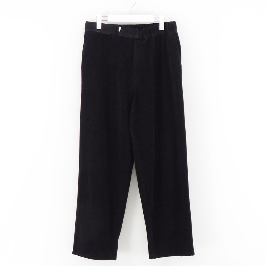【Graphpaper/グラフペーパー】<br>Soft Knit Corduroy Wide Tapered Chef Pants <br>GM253-40212B