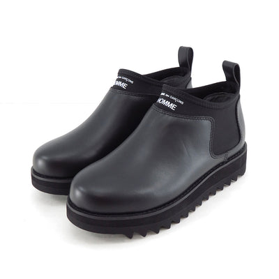 【COMME des GARCONS HOMME】<br>ステアオイルスムースブーツ <br>HO-K106-001