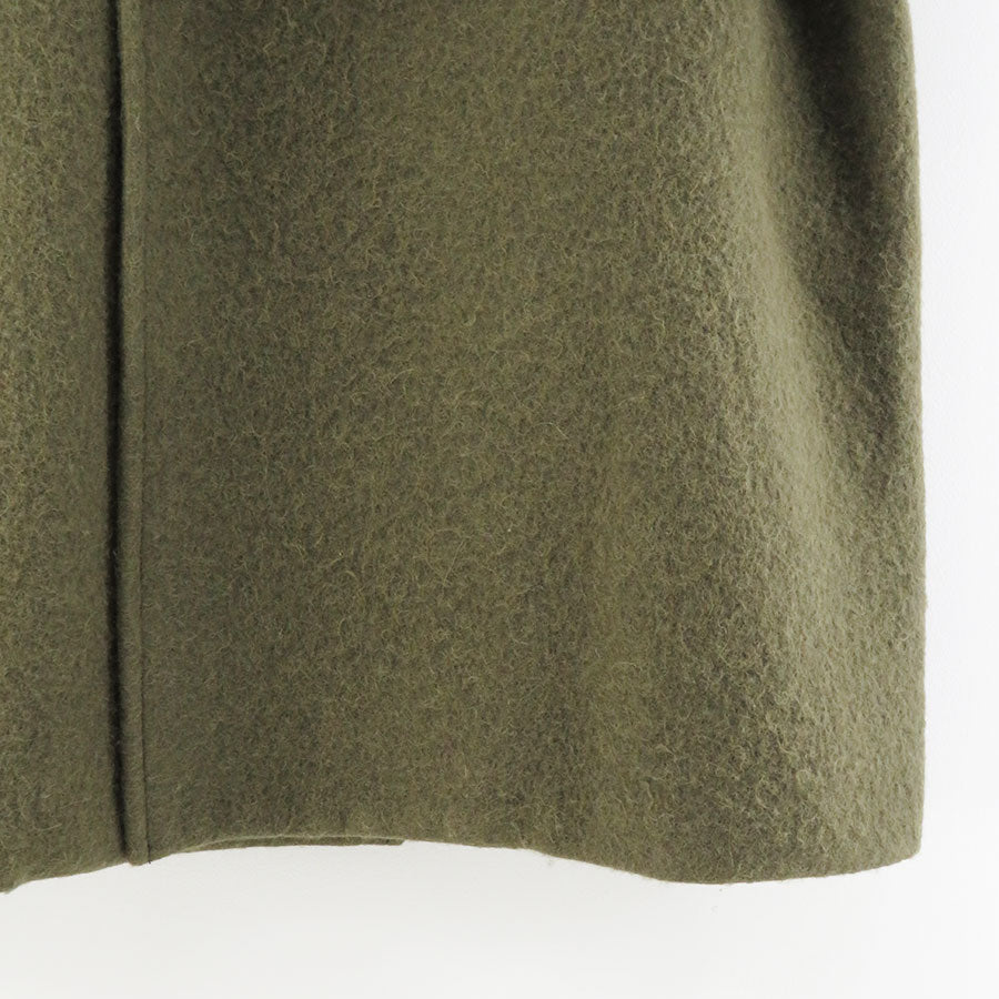 【AURALEE/オーラリー】<br>BRUSHED ALPACA WOOL MELTON TRENCH COAT <br>A23AC01AS