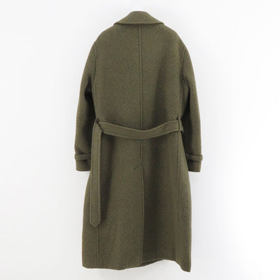 【AURALEE/オーラリー】<br>BRUSHED ALPACA WOOL MELTON TRENCH COAT <br>A23AC01AS