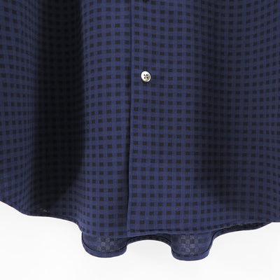 【KANEMASA PHIL./カネマサフィル】<br>46G Atmosphere Gingham Check Shirt <br>KM24A-027