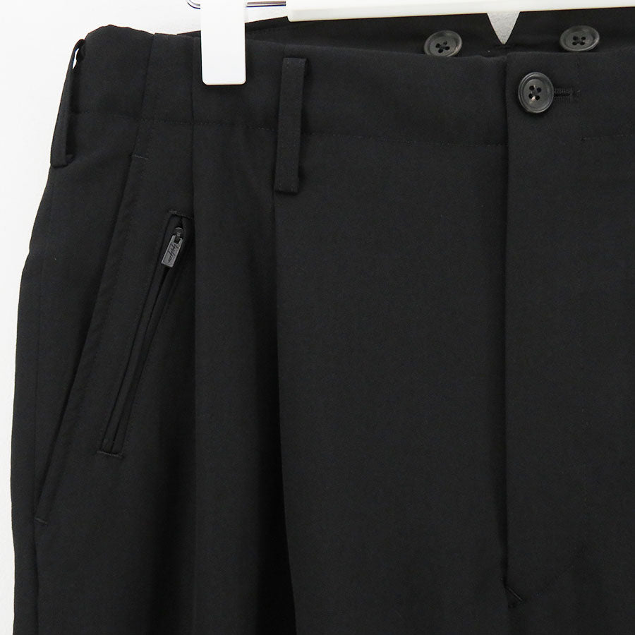 Y's for men/ワイズフォーメン】WOOL GABARDINE SUSPENDERS PANTS MW