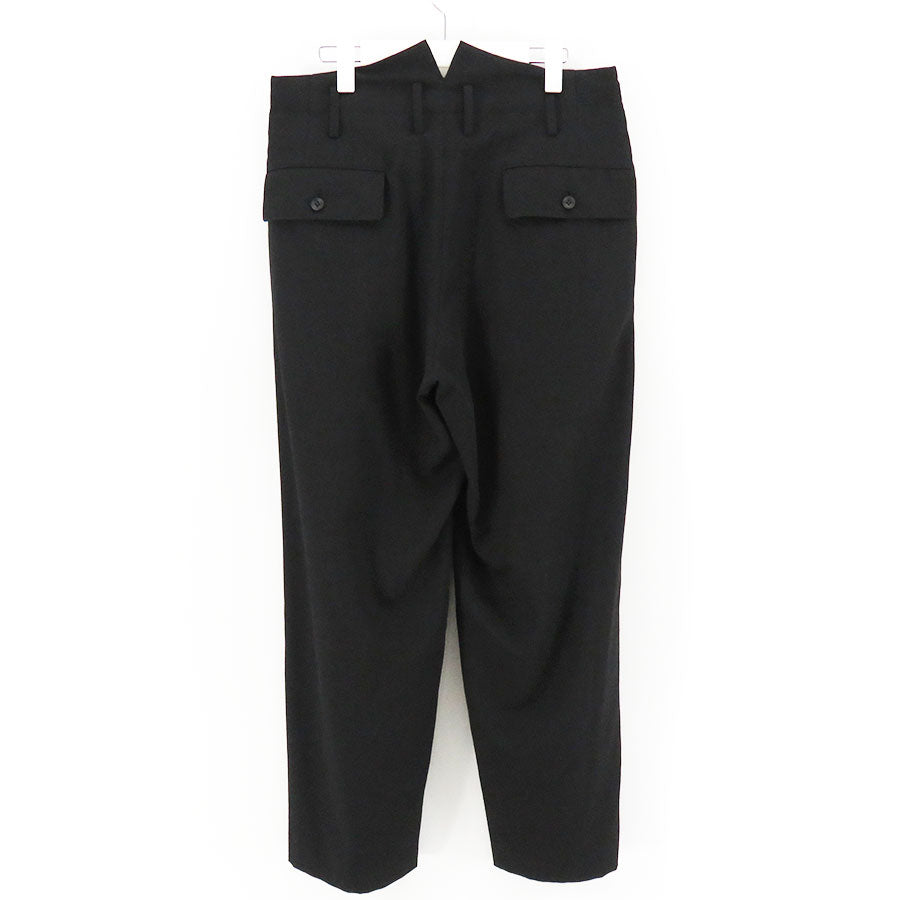 Y's for men/ワイズフォーメン】WOOL GABARDINE SUSPENDERS PANTS MW