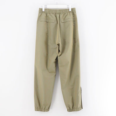 【AURALEE/オーラリー】<br>FINX POLYESTER CHAMBRAY PANTS <br>A23AP03FP