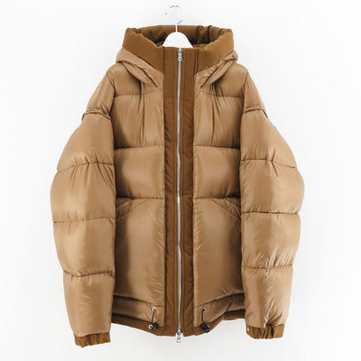 【MARKAWARE/マーカウェア】<br>CASHMERE DOWN JACKET (BROWN KHAKI) <br>A23C-19BL01C