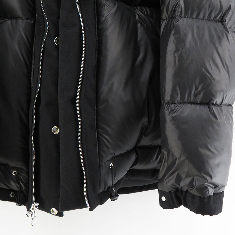 【MARKAWARE/マーカウェア】<br>CASHMERE DOWN JACKET (BLACK) <br>A23C-19BL01C