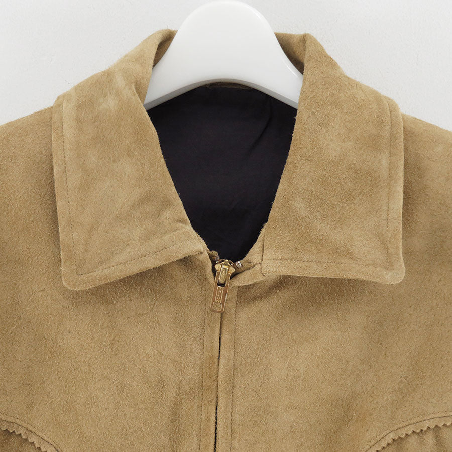 【UNUSED/アンユーズド】<br>Suede jacket <br>US2516